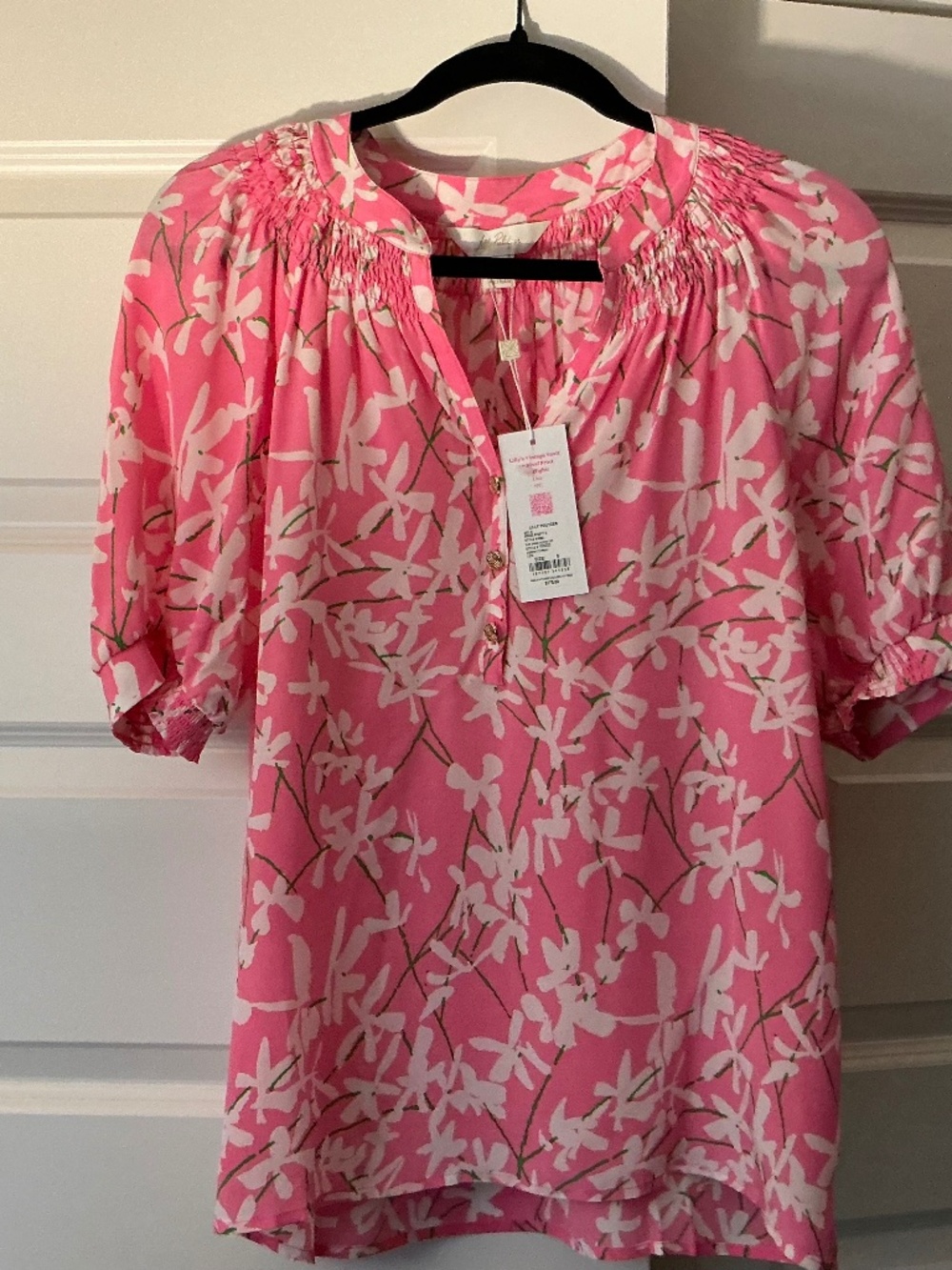 Lilly Pulitzer NWT Elsa Short Sleeve Top Size S